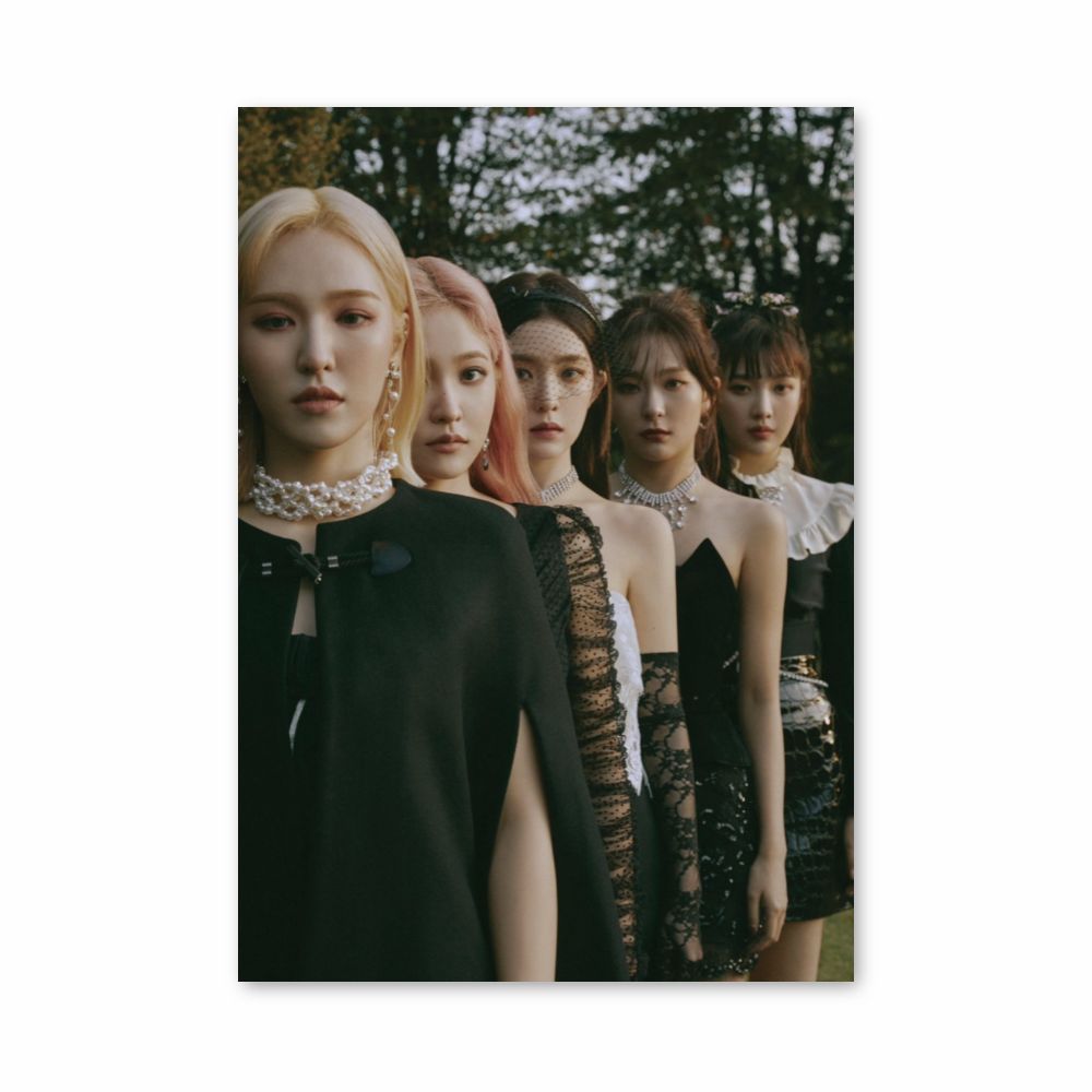 Red Velvet Fashion Poster