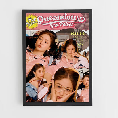 red-velvet-9 cadre Noir