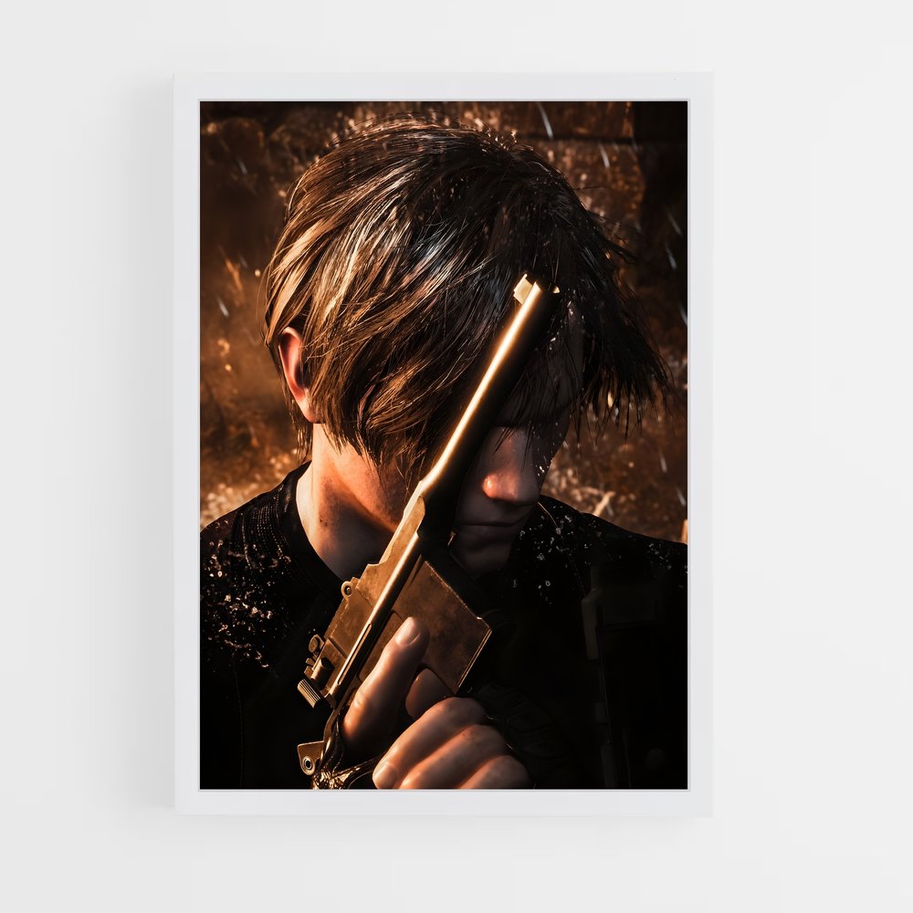 resident-evil-15 cadre Blanc