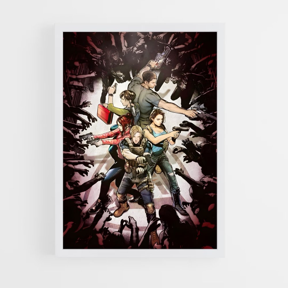 resident-evil-17 cadre Blanc