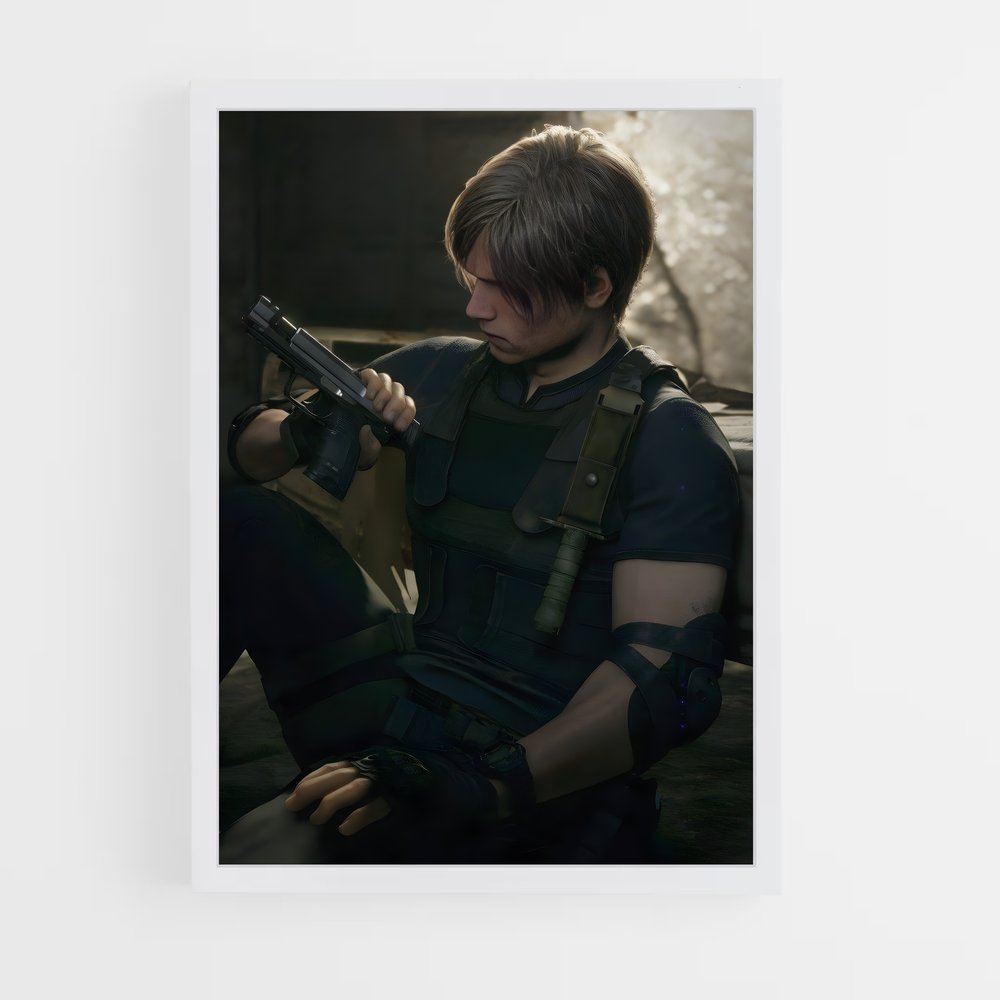 resident-evil-6 cadre Blanc