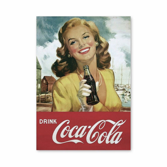 Vintage Coca Cola Poster