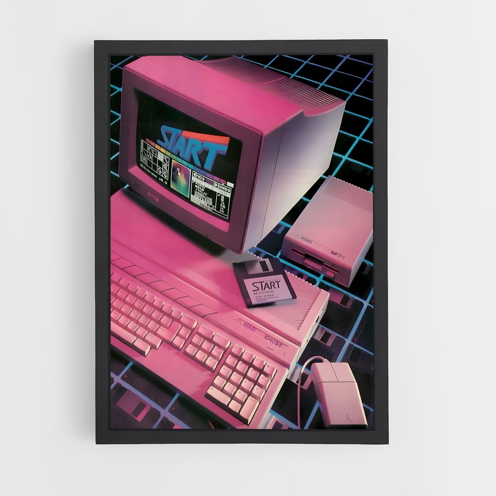 retro-6 cadre Noir