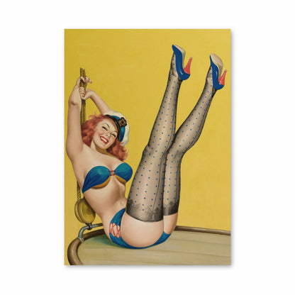 Vintage Pinup Poster