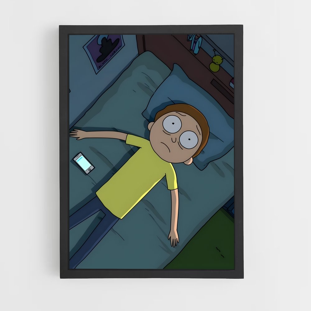 rick-and-morty-10 cadre Noir