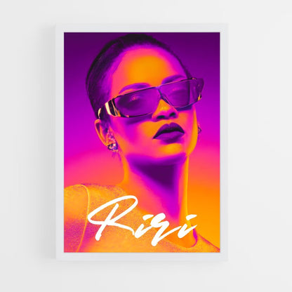 rihanna-1 cadre Blanc