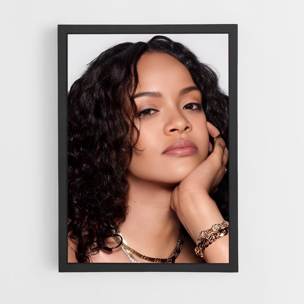 rihanna-2 cadre Noir