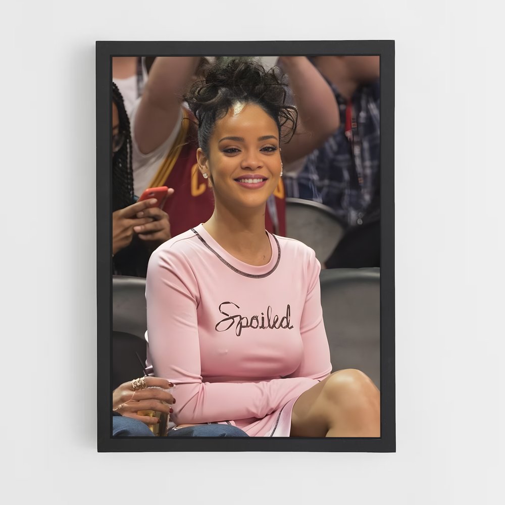 rihanna-3 cadre Noir