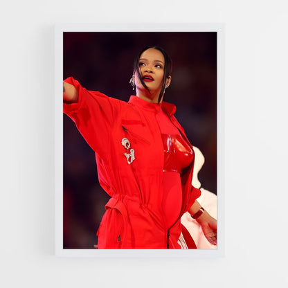 rihanna-4 cadre Blanc