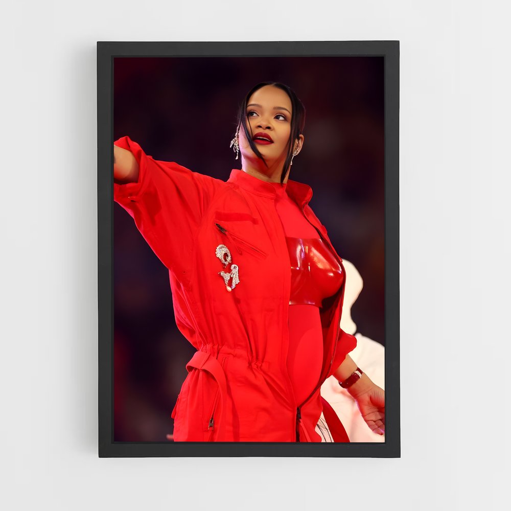 rihanna-4 cadre Noir