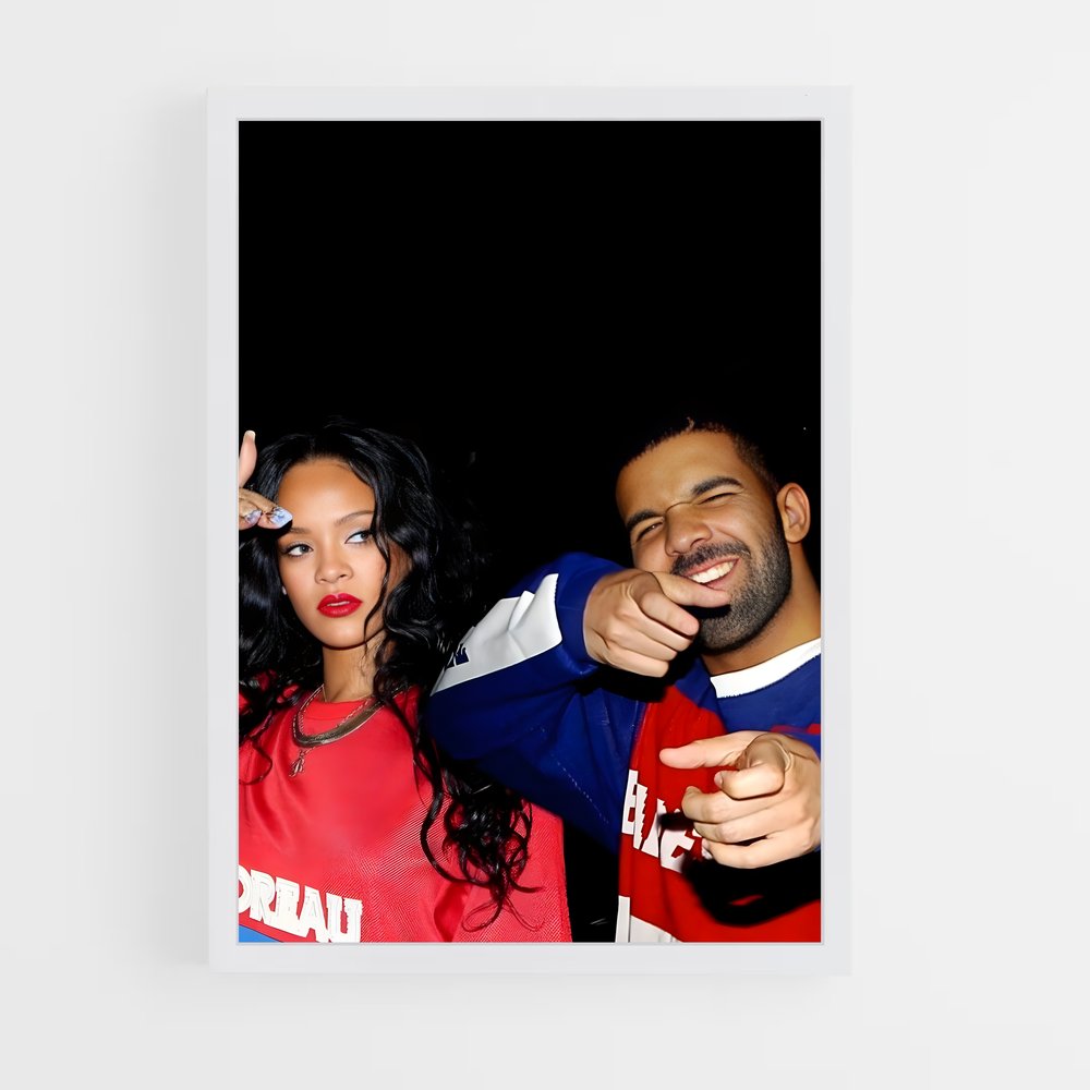 rihanna-6 cadre Blanc