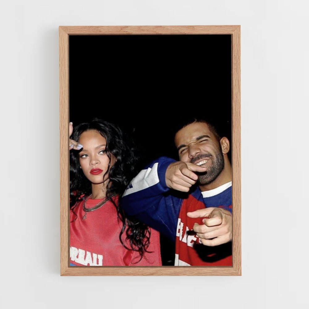 Rihanna Drake Poster