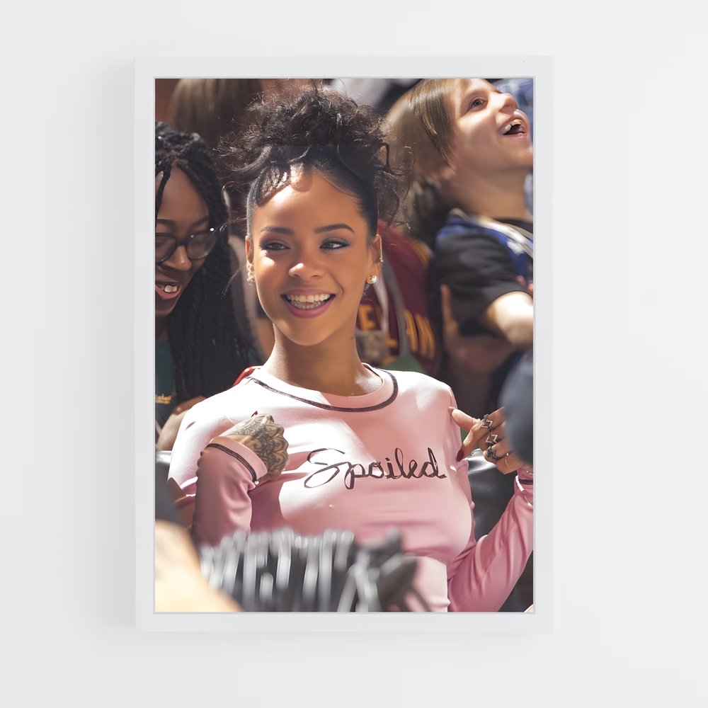 rihanna-7 cadre Blanc