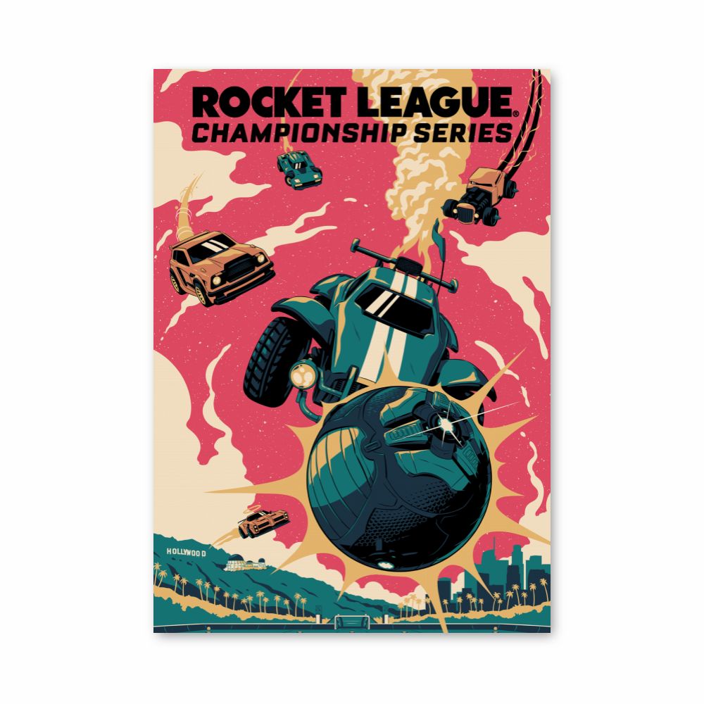 Rocket League Poster | Aesthetic Posters