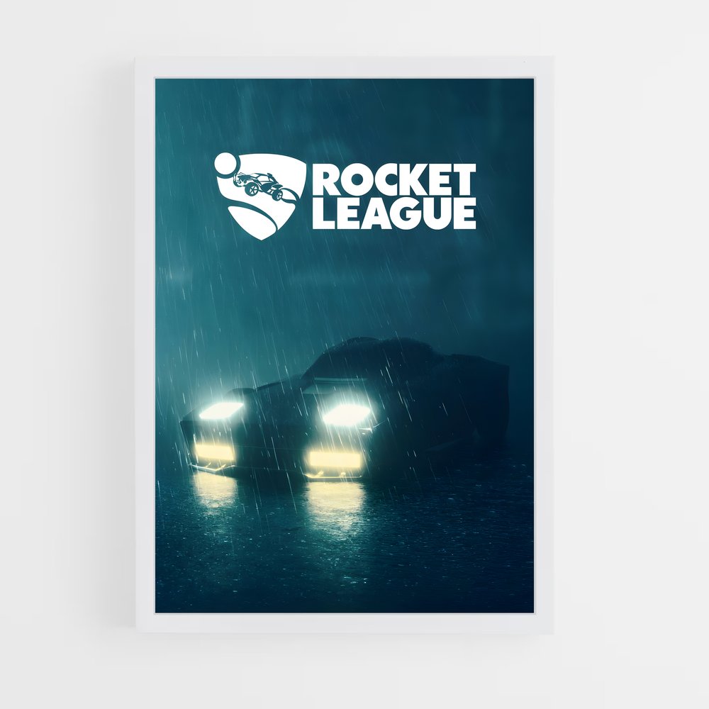 rocket-league-10 cadre Blanc
