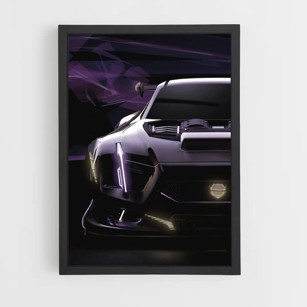 Rocket League Luxury Car Poster