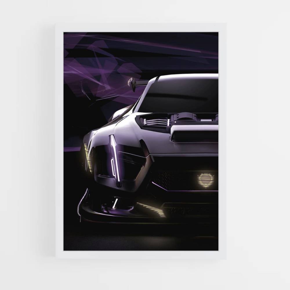 Rocket League Luxury Car Poster