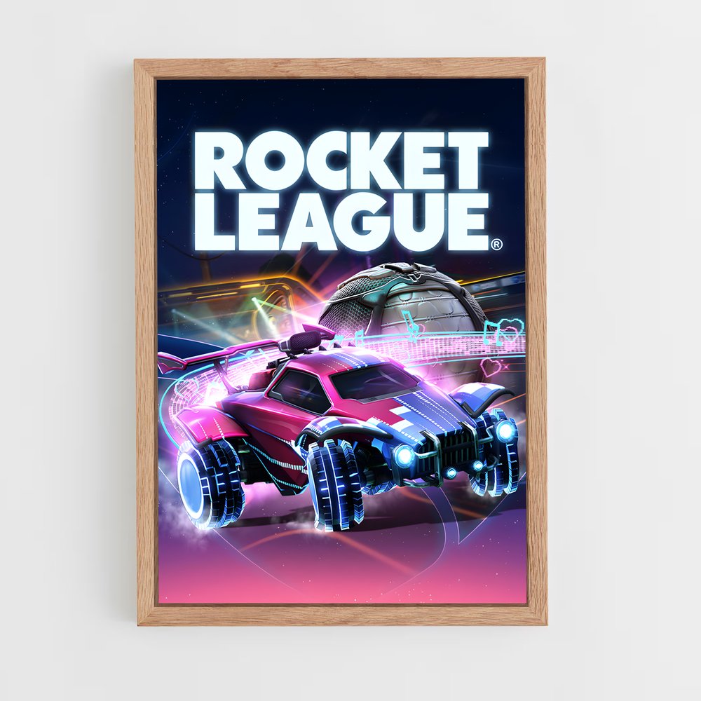 rocket-league-2 cadre Bois clair