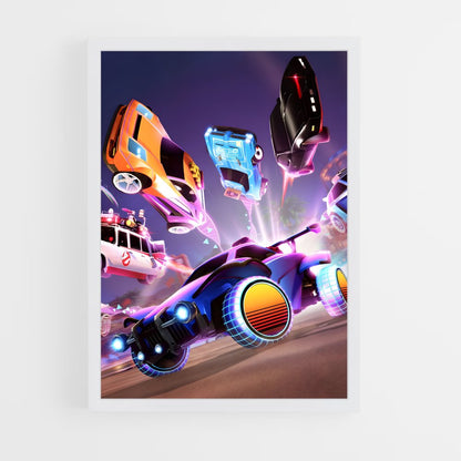 rocket-league-3 cadre Blanc