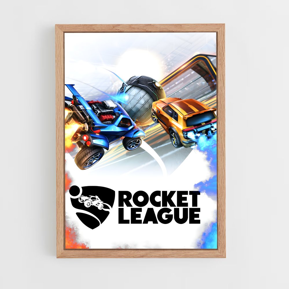 rocket-league-5 cadre Bois clair