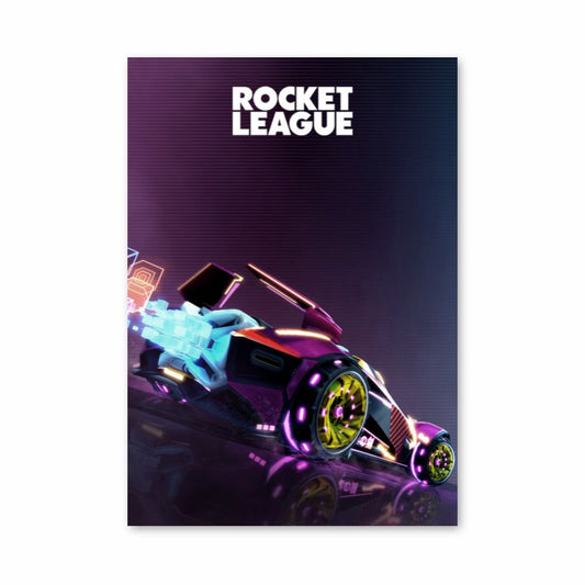 Poster Rocket League Voiture