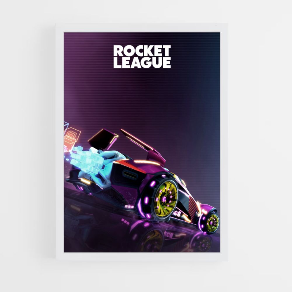 Poster Rocket League Car