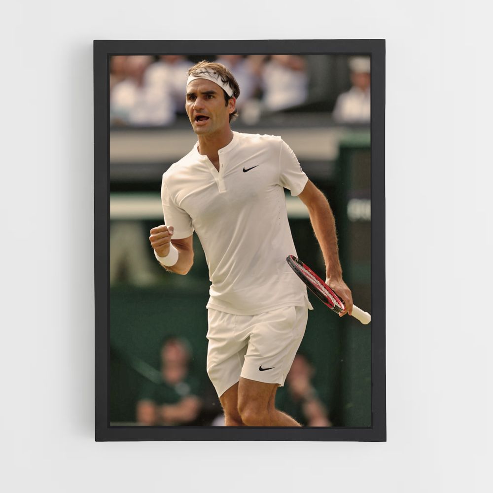 Rodger Federer Nike Poster