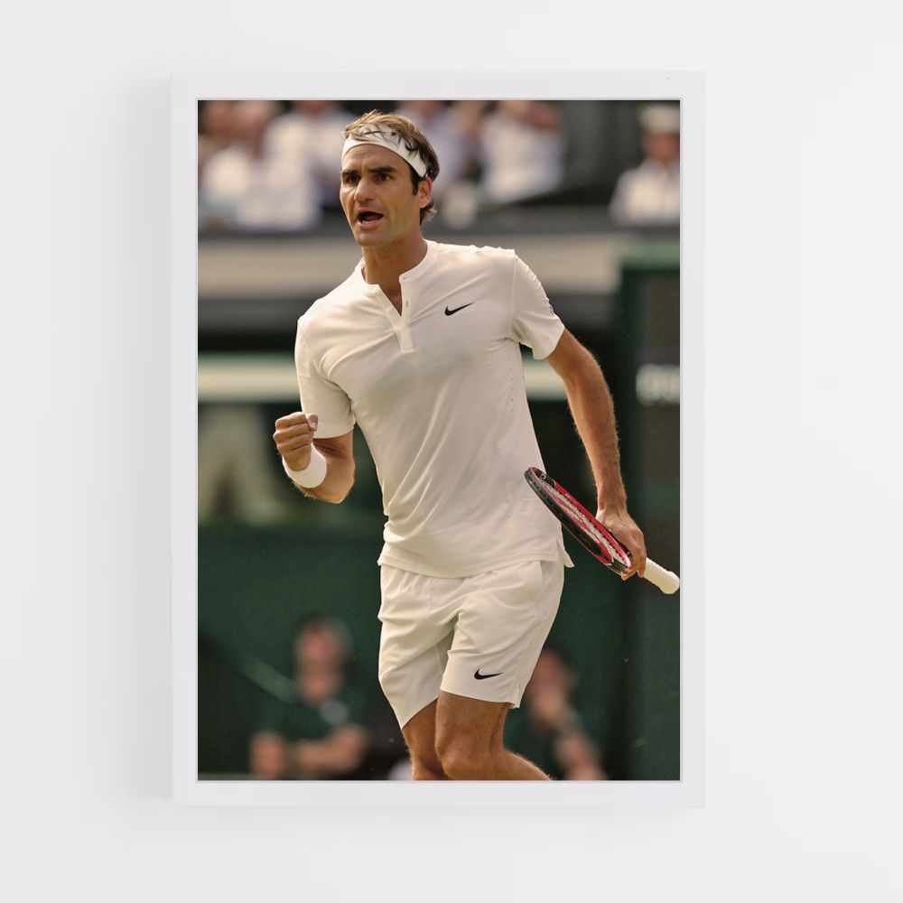 Rodger Federer Nike-poster