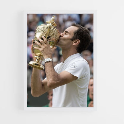 Rodger Federer Cup Poster