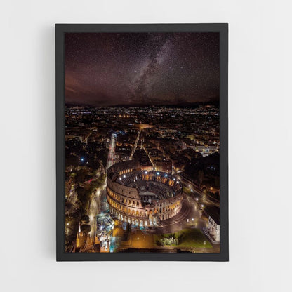 Poster Colosseum at night