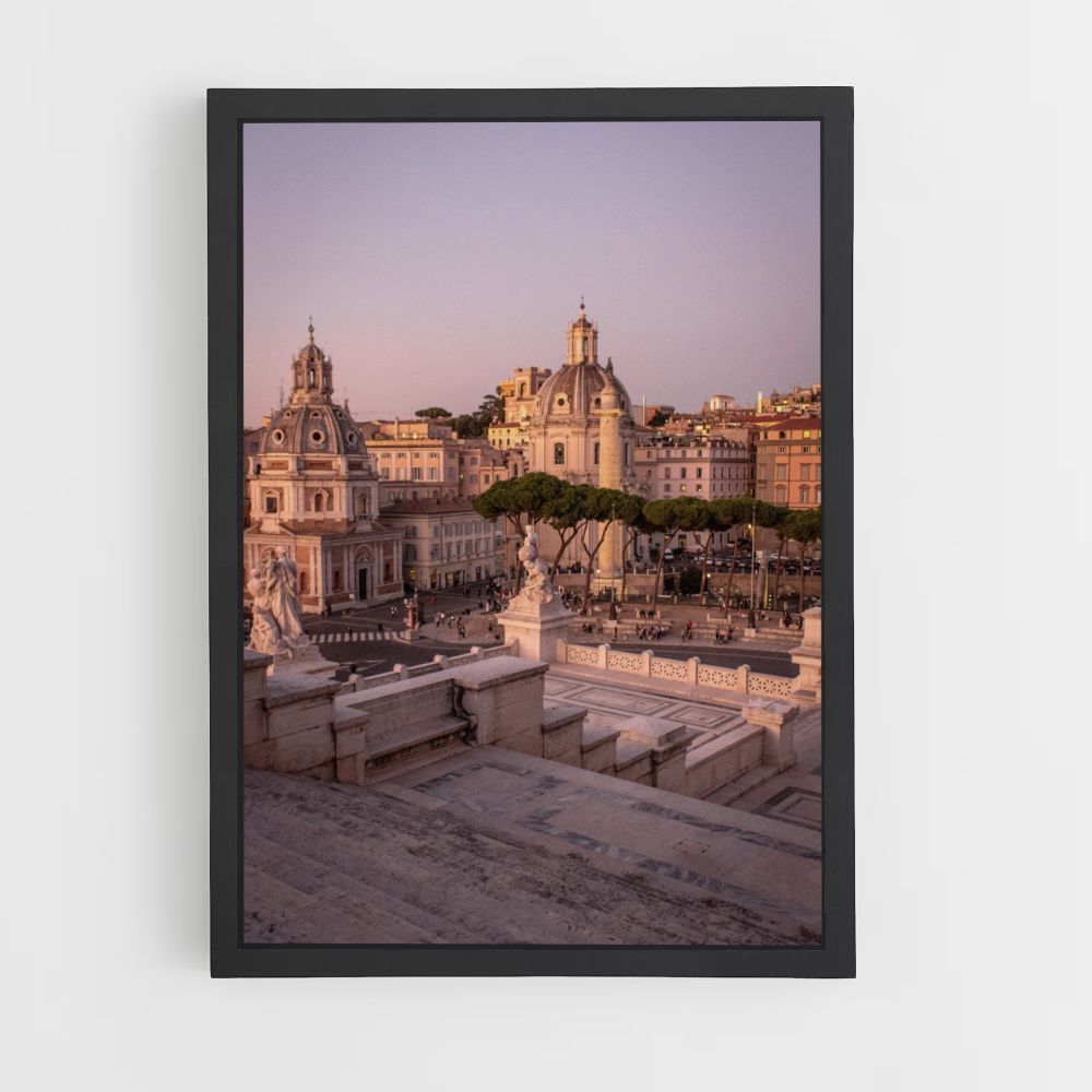 Poster Rome Stairs