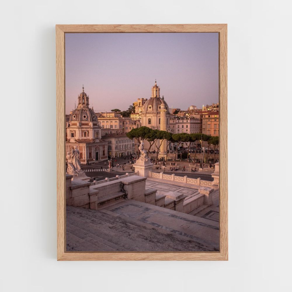 Poster Rome Stairs