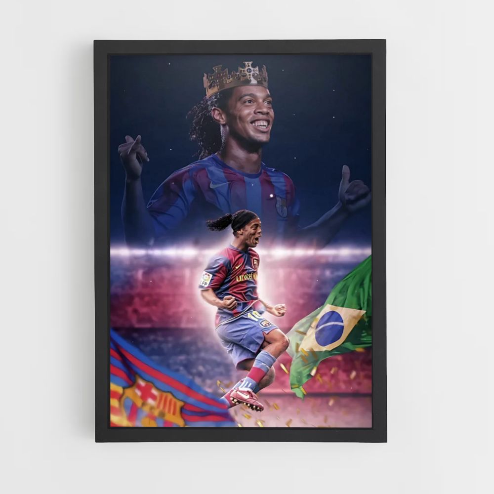 Poster Ronaldinho King