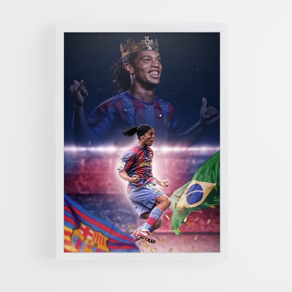 Poster Ronaldinho King