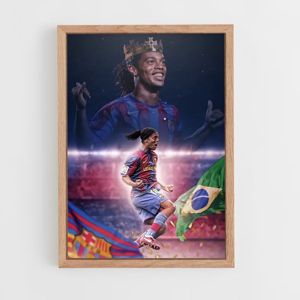 Poster Ronaldinho King