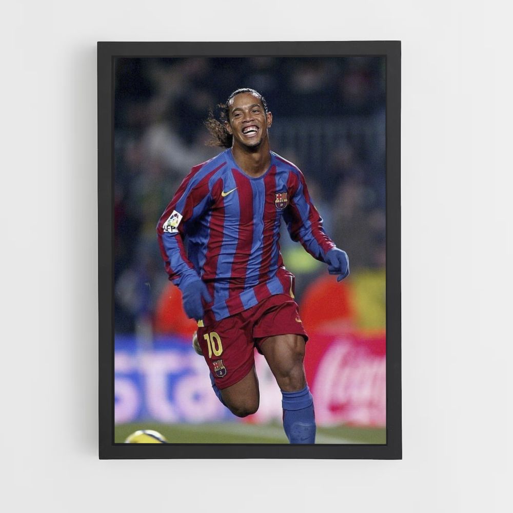 Ronaldinho Race Poster