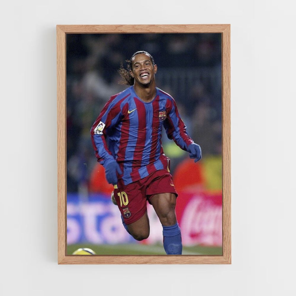 Ronaldinho Race Poster