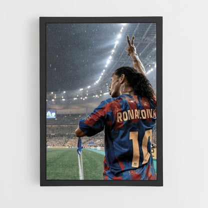 Ronaldinho Corner Poster