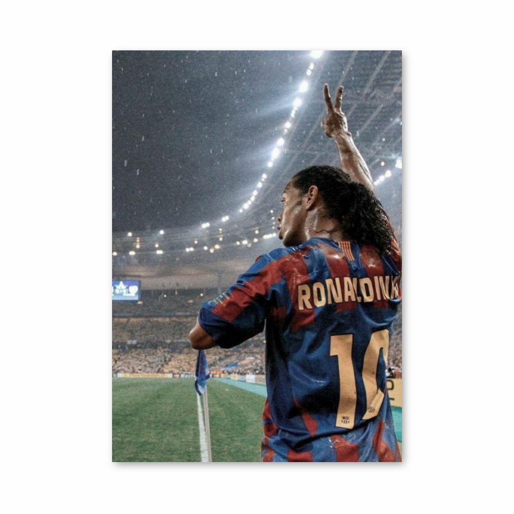 Poster Ronaldinho Corner | Aesthetic Posters