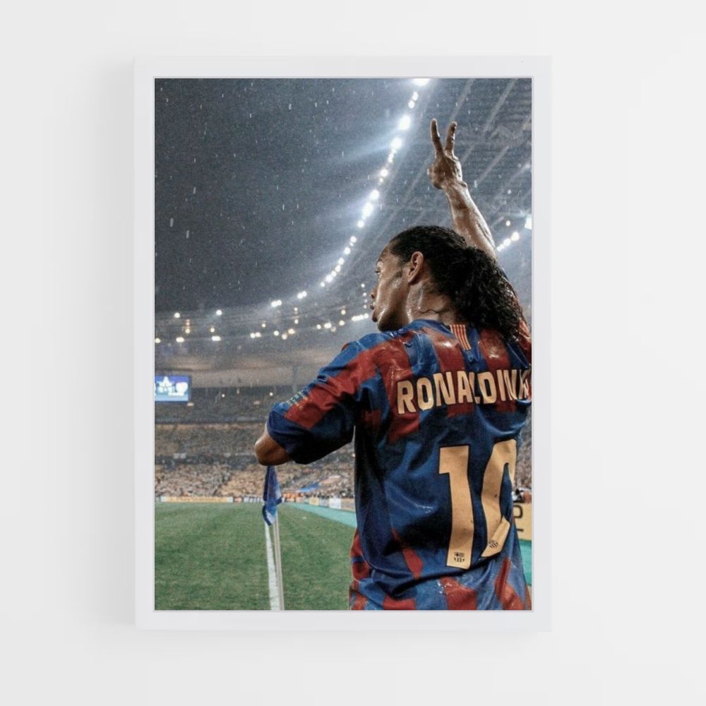 Ronaldinho Corner Poster