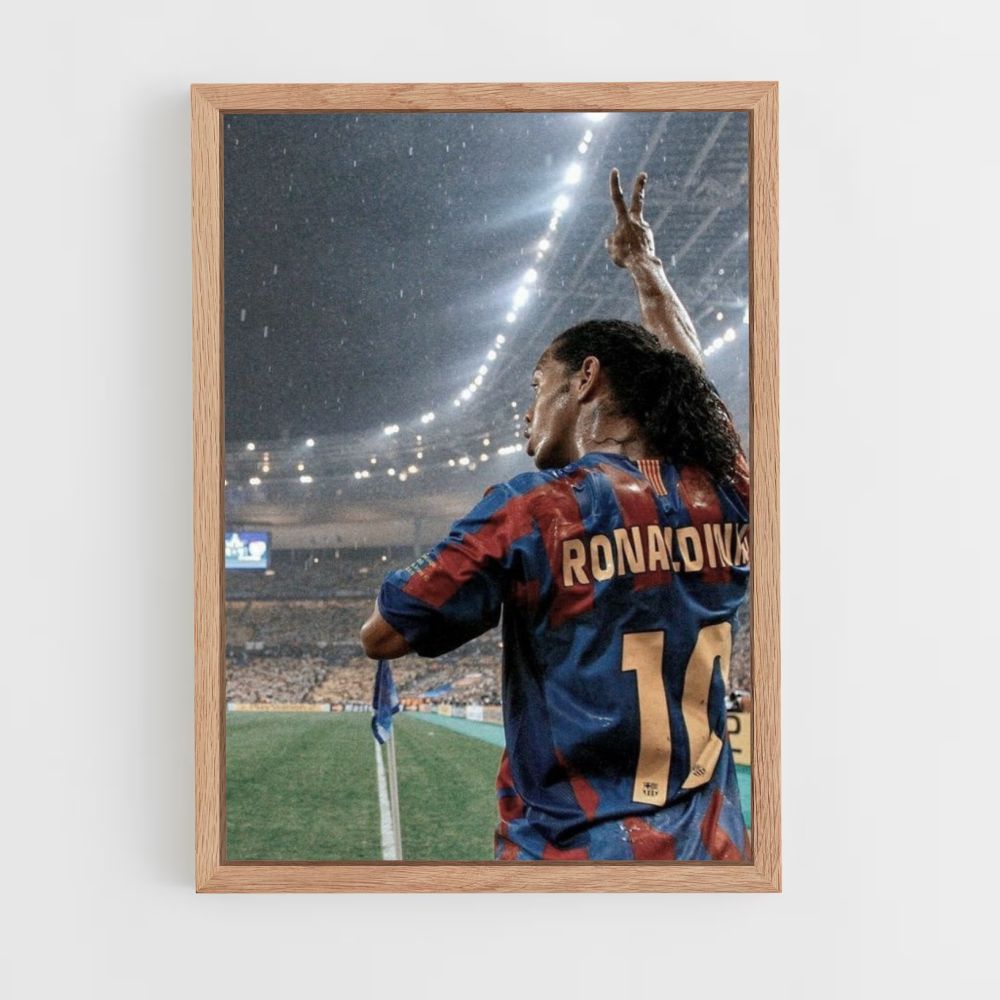 Ronaldinho Corner Poster