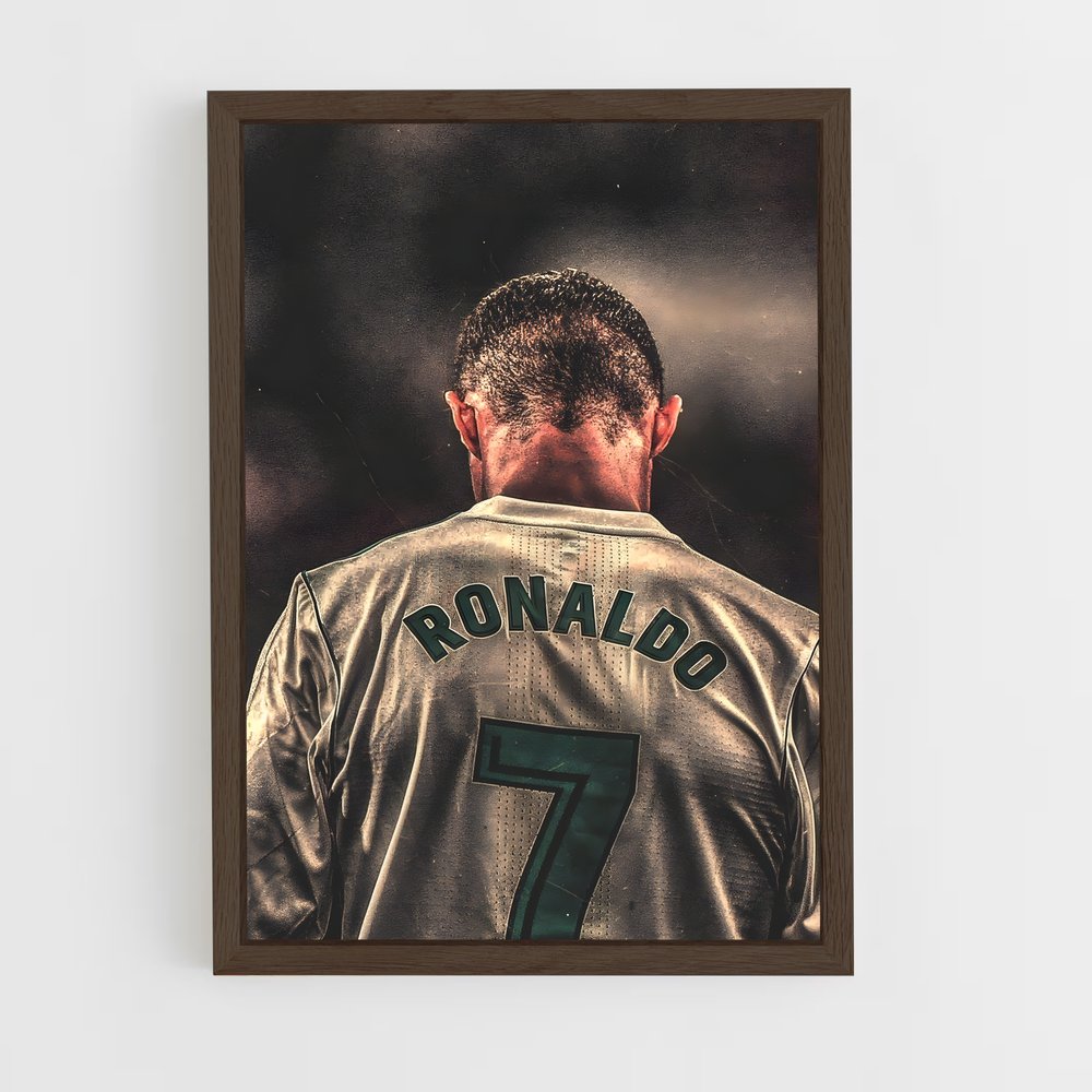 ronaldo-1 cadre Bois foncé