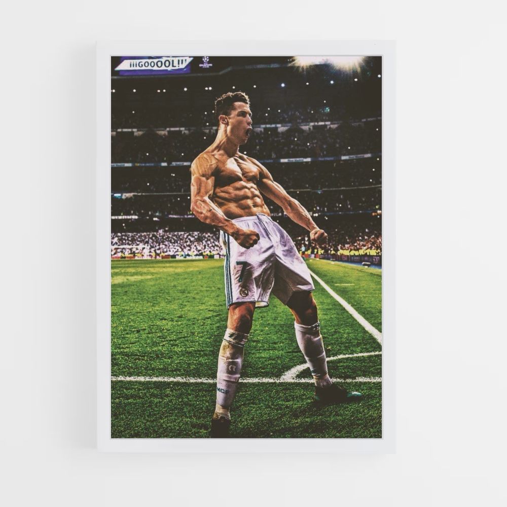 Poster Christiano Ronaldo Muscles