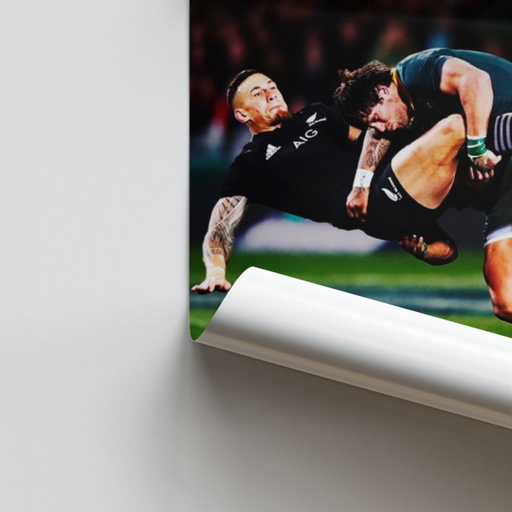 Poster Rughdy Poster Rugby Tackle | Aesthetic Posters