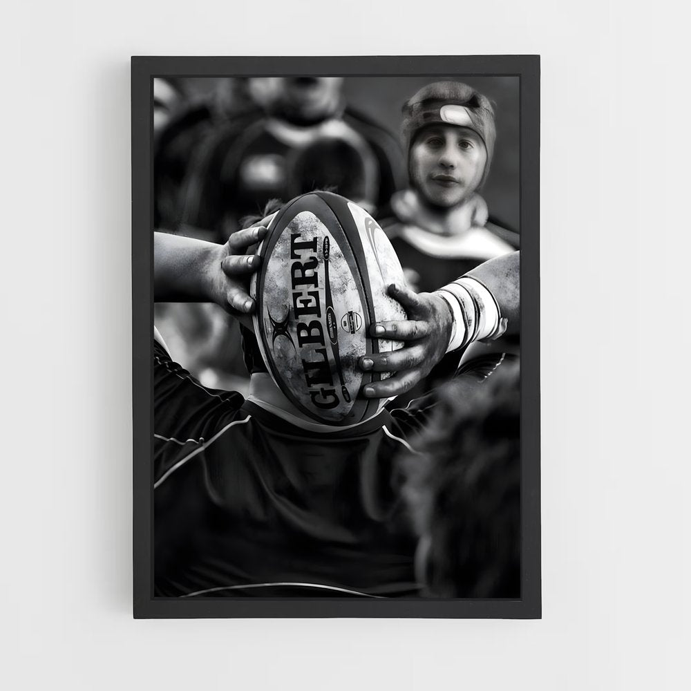 rugby-4 cadre Noir