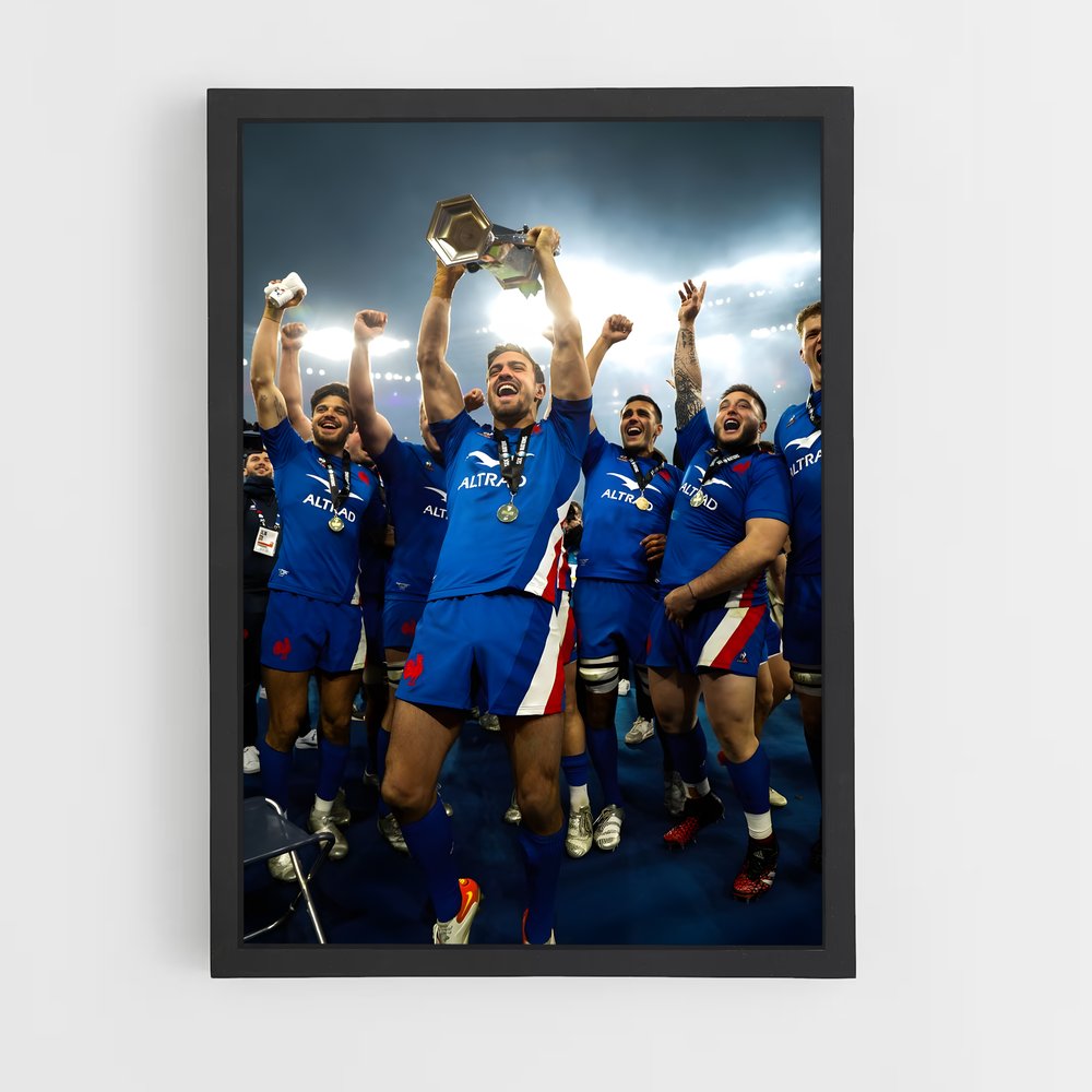 rugby-6 cadre Noir