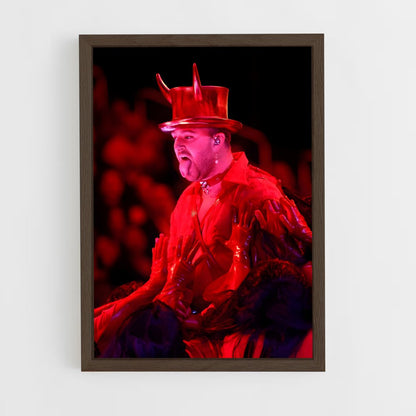 sam-smith-13 cadre Bois foncé
