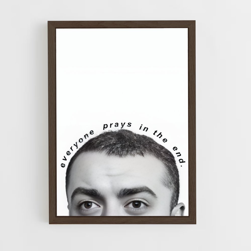 sam-smith-2 cadre Bois foncé