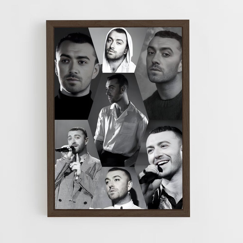sam-smith-6 cadre Bois foncé