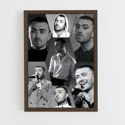 sam-smith-6 cadre Bois foncé